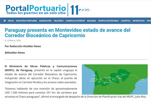 Portal portuario Montevideo